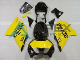 Yellow Glossy Black  2 - Aprilia RS250 (1998-2002) ABS Fairings | Apex Fairings — view 1