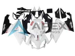 White Black Red - Aprilia RS4 125 / RS125 (2006-2011) ABS Fairings | Apex Fairings — view 1