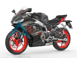 Matte Black Grey Red  57 - Aprilia RS457 (2024-2025) ABS Fairings | Apex Fairings — view 1