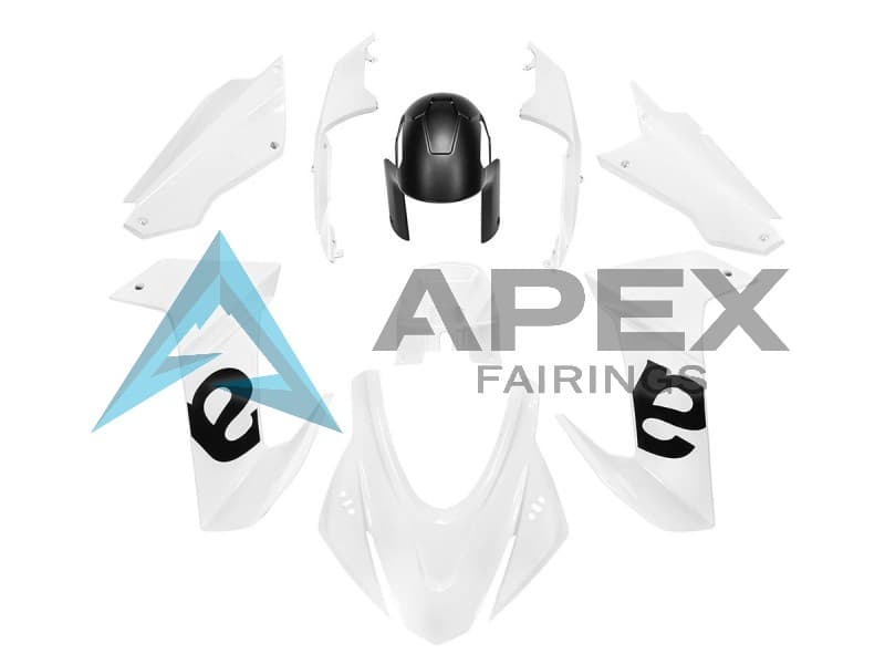 White - Aprilia RS660 (2020-2024) ABS Fairings — Style FE10 | Apex Fairings