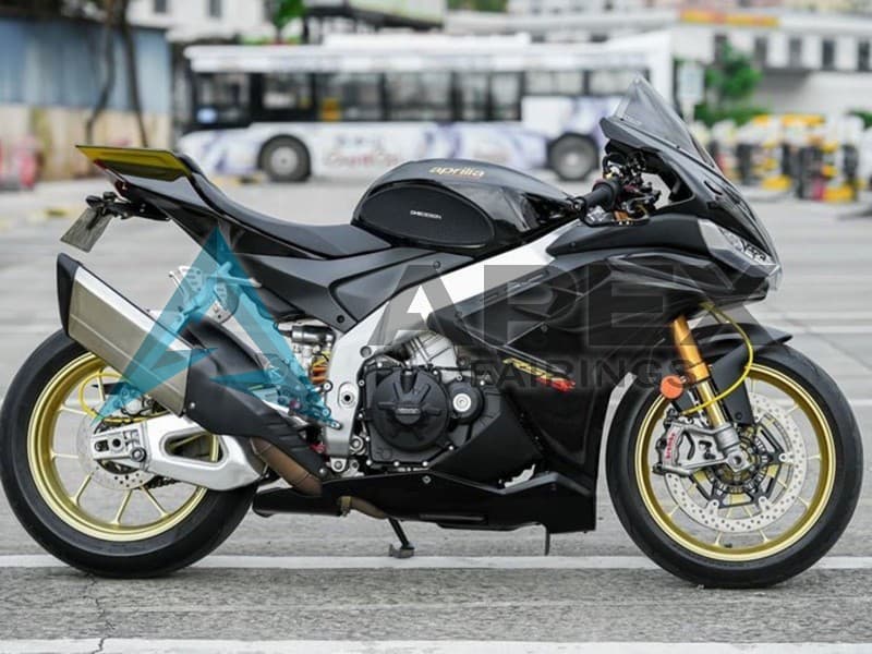 Black - Aprilia RSV4 1100 (2021-2024) ABS Fairings | Apex Fairings