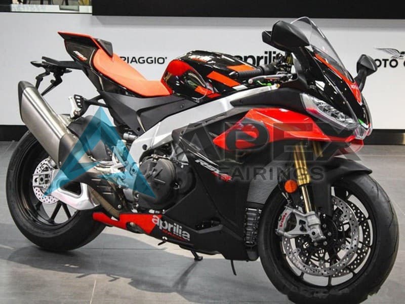 Red Black - Aprilia RSV4 1100 (2021-2024) ABS Fairings | Apex Fairings