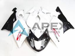 White Glossy Black - BMW K1200S (2005-2010) ABS Fairings | Apex Fairings — view 1