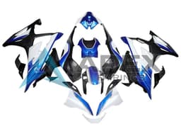 White Blue Black Carbon Fiber - BMW S1000RR (2023-2024) ABS Fairings | Apex Fairings — view 1