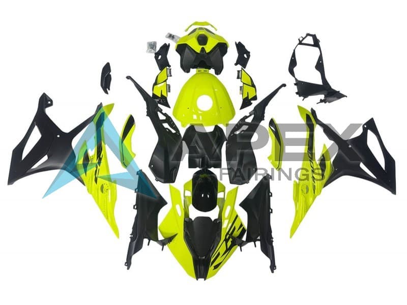 Yellow Black - BMW S1000RR (2023-2024) ABS Fairings | Apex Fairings