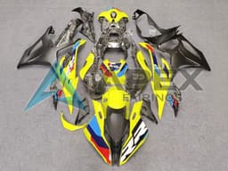 Yellow Carbon Fiber - BMW S1000RR (2023-2024) ABS Fairings | Apex Fairings — view 1