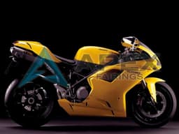 Yellow - Ducati 1098 (2007-2009) ABS Fairings | Apex Fairings — view 1