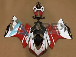 White Red Black - Ducati 899 Panigale (2013-2015) ABS Fairings | Apex Fairings — view 1