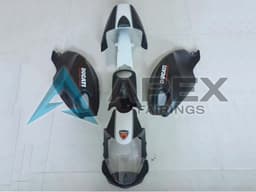 White Matte Black - Ducati Monster 1100 / Monster 1100S (2009-2013) ABS Fairings | Apex Fairings — view 1