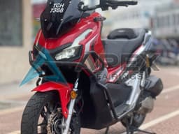 Red White Black - Honda ADV150 (2018-2021) ABS Fairings | Apex Fairings — view 3