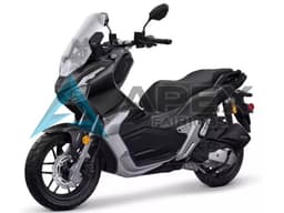 Silver Matte Black - Honda ADV150 (2018-2021) ABS Fairings | Apex Fairings — view 2