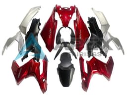 Silver Red Matte Black - Honda ADV160 (2022-2025) ABS Fairings | Apex Fairings — view 1
