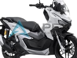 White Black - Honda ADV160 (2022-2025) ABS Fairings | Apex Fairings — view 1