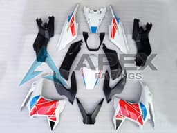 White Red Blue Black - Honda ADV160 (2022-2025) ABS Fairings | Apex Fairings — view 1