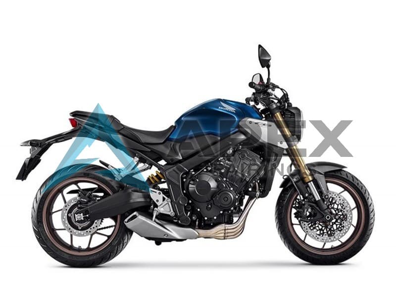 Blue - Honda CB650R (2019-2023) ABS Fairings | Apex Fairings