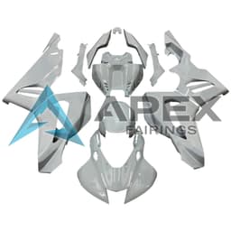White - Honda CBR1000RR / CBR1000RR-R Fireblade (2017-2026) ABS Fairings — Style A19 | Apex Fairings — view 1
