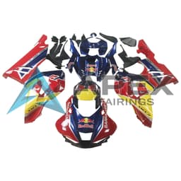 Red Bull & Yellow & Blue - Honda CBR1000RR / CBR1000RR-R Fireblade (2017-2026) ABS Fairings | Apex Fairings — view 1
