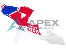 White Red Blue HRC - Honda CBR1000RR-R SP Fireblade SC82 (2020-2023) ABS Fairings — Style FE26 | Apex Fairings — view 4