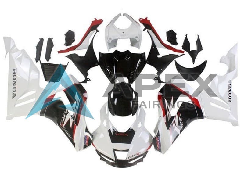 White Red Glossy Black - Honda CBR1000RR-R SP Fireblade SC82 (2020-2023) ABS Fairings | Apex Fairings