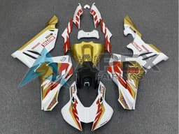 White Red Gold Motul - Honda CBR1000RR-R SP Fireblade SC82 (2020-2023) ABS Fairings — Style FE30 | Apex Fairings — view 1