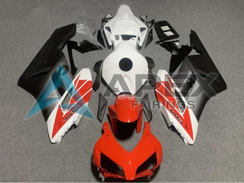White Red - Honda CBR1000RR Fireblade SC57 (2004-2005) ABS Fairings | Apex Fairings
