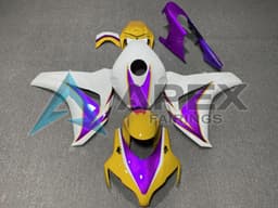 White Yellow Purple - Honda CBR1000RR Fireblade SC59 (2008-2011) ABS Fairings | Apex Fairings — view 1