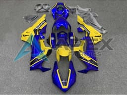 Yellow Blue - Honda CBR1000RR Fireblade SC77 (2017-2026) ABS Fairings | Apex Fairings — view 1