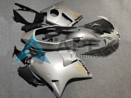 Silver - Honda CBR1100XX Super Blackbird SC35 (1996-2007) ABS Fairings — Style FE52 | Apex Fairings — view 1