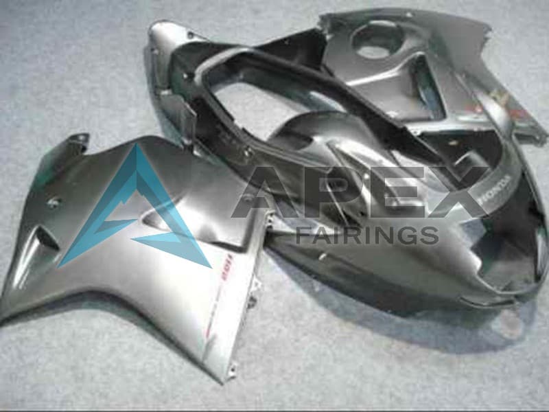 Silver - Honda CBR1100XX Super Blackbird SC35 (1996-2007) ABS Fairings — Style FE53 | Apex Fairings
