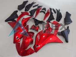 Red Matte Black - Honda CBR250R MC41 (2011-2016) ABS Fairings | Apex Fairings — view 1