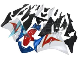 White Red Light Blue - Honda CBR250R MC41 (2011-2016) ABS Fairings | Apex Fairings — view 2