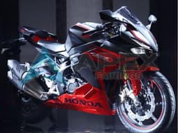 Matte Black Red - Honda CBR250RR MC51 (2023-2025) ABS Fairings | Apex Fairings — view 1