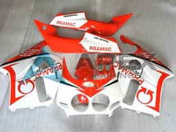 White - Honda CBR400RR NC23 (1987-1989) ABS Fairings | Apex Fairings — view 1