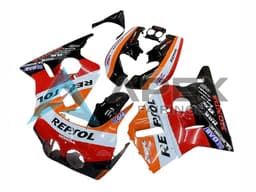 White Red - Honda CBR400RR NC23 (1987-1989) ABS Fairings | Apex Fairings — view 2