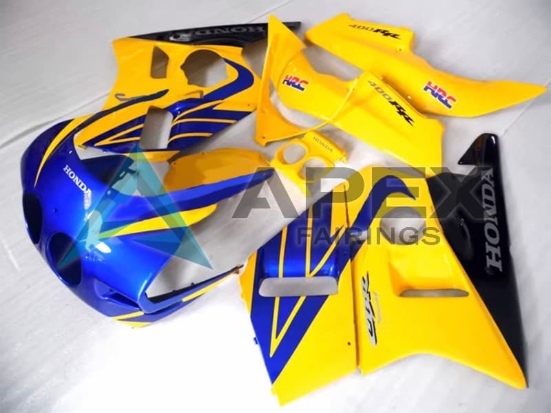 Silver Blue - Honda CBR400RR NC23 (1987-1989) ABS Fairings | Apex Fairings