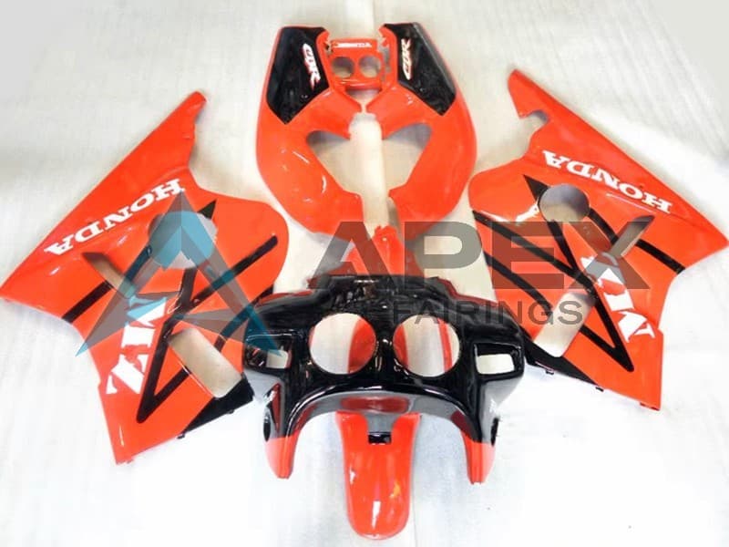 White Blue HRC - Honda CBR400RR NC23 (1987-1989) ABS Fairings | Apex Fairings
