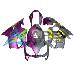 Purple & Grey - Honda CBR600 F4i (2004-2007) ABS Fairings | Apex Fairings — view 1