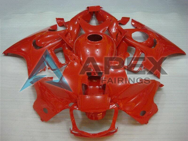 Red - Honda CBR600 F3 (1997-1998) ABS Fairings | Apex Fairings