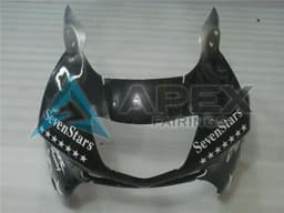 Silver Glossy Black SevenStars - Honda CBR600 F3 (1997-1998) ABS Fairings | Apex Fairings — view 4