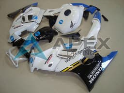 White Blue Glossy Black Konica Minolta - Honda CBR600 F3 (1997-1998) ABS Fairings | Apex Fairings — view 1