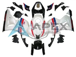 White Red Blue - Honda CBR600RR EURO Spec (2013-2023) ABS Fairings | Apex Fairings — view 1