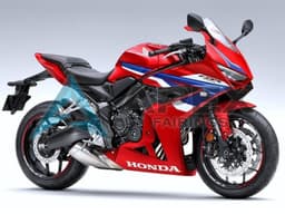 Red White Blue - Honda CBR650R (2023-2026) ABS Fairings | Apex Fairings — view 1