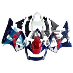 Red & Blue - Honda CBR900RR CBR929RR (2000-2001) ABS Fairings | Apex Fairings — view 1
