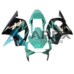 Green & Black - Honda CBR900RR CBR959RR (2002-2003) ABS Fairings | Apex Fairings — view 1
