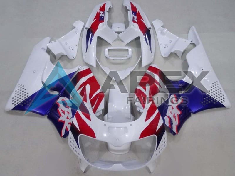 White Red Blue - Honda CBR900RR CBR893RR SC28 (1994-1995) ABS Fairings | Apex Fairings