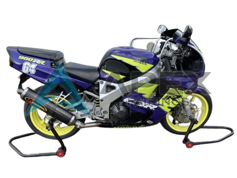 Blue Neon Yellow - Honda CBR900RR CBR893RR SC33 (1996-1997) ABS Fairings | Apex Fairings