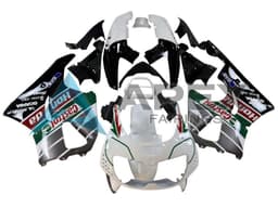 White Green Grey Glossy Black Castrol - Honda CBR900RR CBR893RR SC33 (1996-1997) ABS Fairings | Apex Fairings — view 1