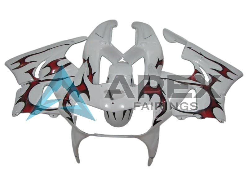 White Red - Honda CBR900RR CBR919RR SC33 (1998-1999) ABS Fairings | Apex Fairings