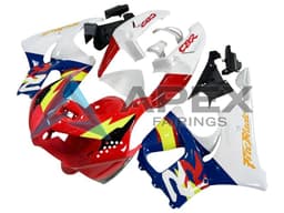 White Red Yellow Blue - Honda CBR900RR CBR919RR SC33 (1998-1999) ABS Fairings | Apex Fairings — view 4