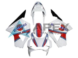 White Red Blue Glossy Black Martini - Honda CBR900RR CBR954RR SC50 (2002-2003) ABS Fairings | Apex Fairings — view 1